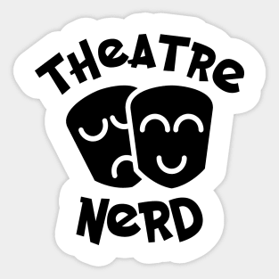 Theatre Nerd Sticker